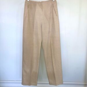 Authentic Loewe linen & silk pleated front trousers. 🤎